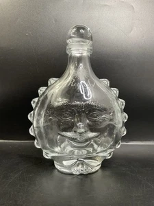REY SOL TEQUILA ANEJO 100% AGAVE EMPTY GLASS BOTTLE DECANTER 750 ML FIFTH - Picture 1 of 11
