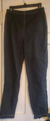 Pantalones de mezclilla negros con forma y ajustados NEWPORT NEWS para mujer talla XL Foto 1 de 4