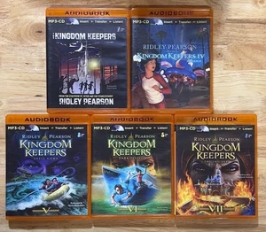 Lot Of 5 Kingdom Keepers MP3 Audiobooks 1, 4, 5, 6 & 7 Ridley Pearson FAST SHIP! - Picture 1 of 8
