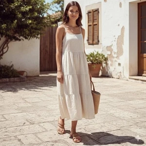 Kaanas Azoren Naked Slide Sandalen karamellfarben flache Schuhe neu ohne Karton Damenschuhe Größe 6 - Bild 1 von 6