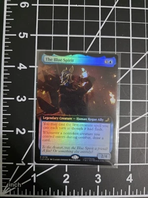 The Blue Spirit 0178 TLE Foil Extended Art MTG Avatar: The Last Airbender NM/M - Image 1 of 2