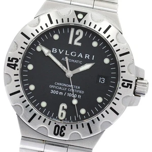 BVLGARI Diagono Scuba SD40S Date black Dial Automatic Men's Watch_899886 - Picture 1 of 6