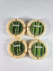 NEW Lot of 4 Slatkin & Co Home Fragrance Disc Wax Melts Fresh Bamboo - Picture 1 of 2