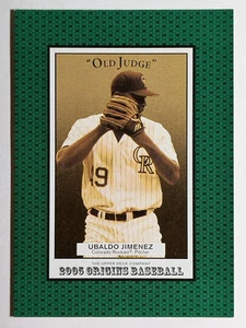 2005 Origins #284 Ubaldo Jimenez YS RC - Picture 1 of 2
