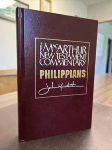 John MacArthur New Testament Commentary | Philippians | VTG HC Moody Publish - Picture 1 of 15
