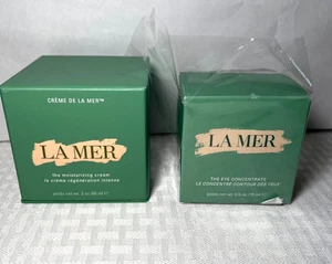 LA MER La Crema Suave Hidratante 2oz. & Eye Concentrate 2 LM Artículos ¡Precio de venta sugerido por el fabricante $665!! - Imagen 1 de 10