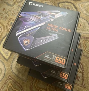 GIGABYTE B650I AORUS Ultra Mini-ITX AM5 DDR5 M.2 PCIe 5.0, Wi-Fi 6E Motherboard - Picture 1 of 1