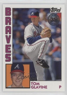 2019 Topps 1984 Topps Baseball Tom Glavine #T84-62 HOF - Image 1 of 2