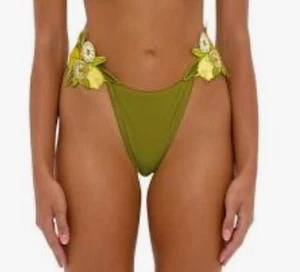 ANDREA IYAMAH MONA BIKINI BOTTOM OLIVE SIZE XS NWT - Picture 1 of 5