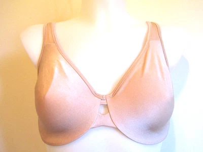 Lilyette by Bali Style# 0904 Size 34DD Plunge Minimizer Underwire Bra Champagne! - Image 1 of 4