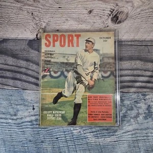 October 1949 Sport Magazine Christy Mathewson Cover MLB Vintage Baseball - Picture 1 of 11