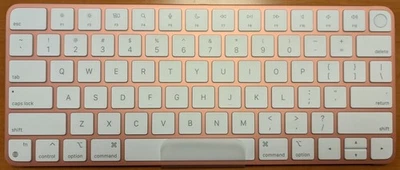 Apple Magic Keyboard Touch ID Wireless Bluetooth Silicon Genuine - Orange - Image 1 of 3