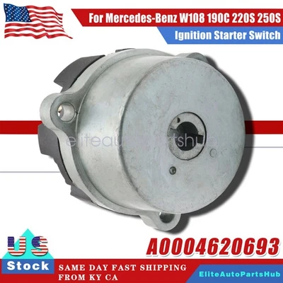 Interruptor de arranque de encendido para Mercedes-Benz W108 W111 190C 220S 250S A0004620693 Foto 1 de 4