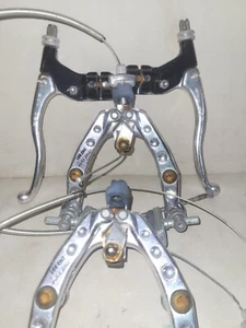 *SET* LEE CHI SINE POWER BMX ATB BICYCLE CENTER PULL BRAKES OLDSCHOOL VINTAGE - Picture 1 of 9