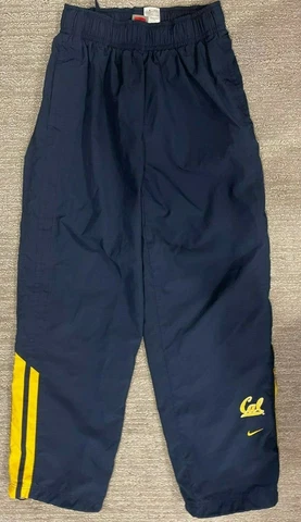 Vintage Nike California Golden Bears Lined Track Pants / Sweatpants Men's Large Cover
