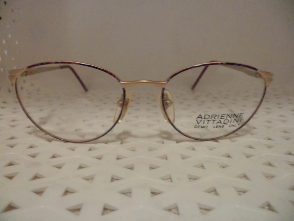 Adrienne Vittadini AV514 GPBL Vintage 80's Womens Eyeglasses  (TF8) Foto 1 de 1