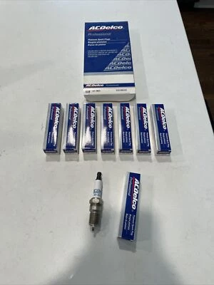 8 New AcDelco 41-963 Platinum Spark Plugs 19158040 - Image 1 of 4