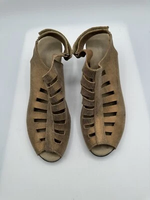 Munro Bronce Metálico Nubuck Tacones Cortados Punta abierta Mujeres Talla 9N Foto 1 de 4