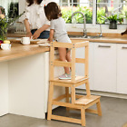 Kids Kitchen Step Stool,Baby Standing Tower For Counter And Bathroom Sink,Toddle