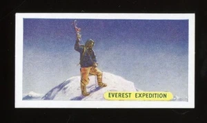 1957 Junior Service Famous Sports Records Mountaineering #25 Edmund Hillary NM - Picture 1 of 2