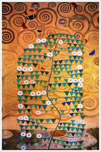 Gustav Klimt Fine Art Poster Print Tree of Life - Picture 1 of 1