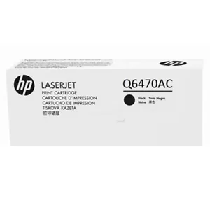 Toner stampante laser nero HP Q6470AC nuovo originale in scatola (501A) - Foto 1 di 1