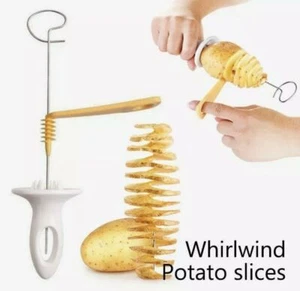 Spiral Potato Cutter Cucumber Slicer Vegetable Spiralizer Kitchen Gadgets - Picture 1 of 8