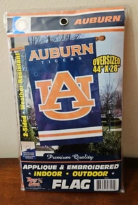 Auburn University Tigers Premium Double Sided Banner Flag Applique... - Picture 1 of 4