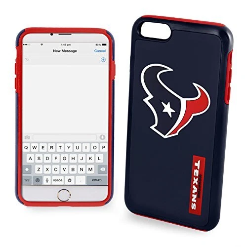 FOCO NFL Houston Texans Hybrid Case For iPhone 8+, 7+, 6+, 6S+ (5.5") - Image 1 of 1