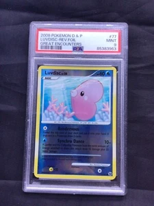 Pokemon Cards: Great Encounters Reverse Holo: Luvdisc 77/106 PSA 9 - Picture 1 of 6