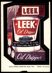 1974 Topps Original Wacky Packages 7th Series Leek OC