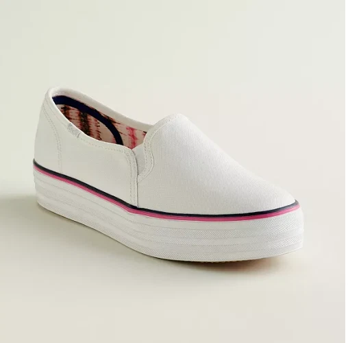 Keds Elizabeth and James Triple Decker EJ Snow White Size 9 WF63859