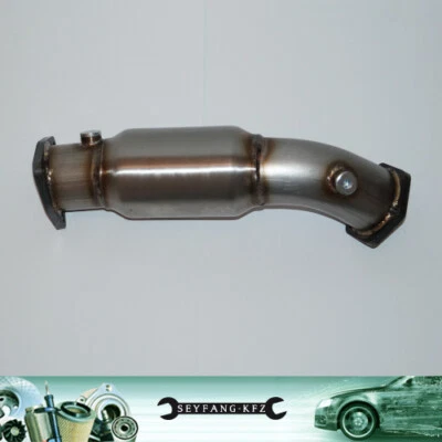 76mm Acciaio Tubo Sostituzione Catalizzatore Downpipe Audi A4 B5 B6 B7 8E A6 C5 - Immagine 1 di 4