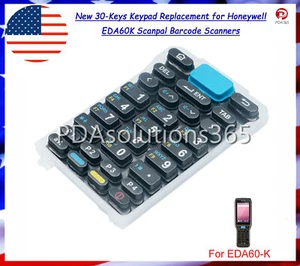 New 30-Keys Keypad Replacement for Honeywell EDA60K Scanpal Barcode Scanners - Picture 1 of 5