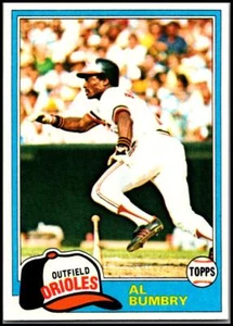 1981 Topps #425 Al Bumbry - FREE SHIPPING! - Picture 1 of 2