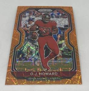 2020 Panini Prizm OJ HOWARD Orange Lazer Prizm #258 Tampa Bay Buccaneers - Picture 1 of 3