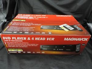 Magnavox COMBO DVD PLAYER 4 HEADS VCR DV220MW9 - NEW IN FACTORY BOX!