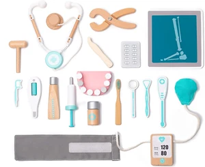 Play Doctor Set for Kids, Pretend Toy 18 PCS Doctor Playset for Toddlers, Dentis - Picture 1 of 12