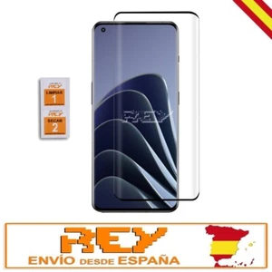 Cristal Templado Completo 3D 5D para ONEPLUS 10 PRO Protector Negro p482 vr - Imagen 1 de 14
