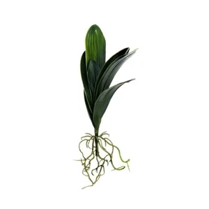Artificial Orchid Leaf And Trailing Root Bundle 48cm/19 Inches Tall - Picture 1 of 1