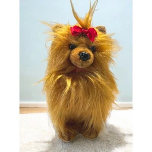 Peluche FAO Schwarz Yorkie Peluche Yorkshire Terrier Brown Dog Lover - Imagen 1 de 11