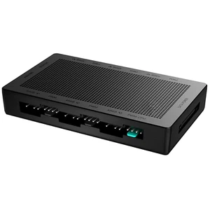 **SC790 Hub ventilateur 2 en 1 PWM ARGB, contrôle 6 ventilateurs, ports PWM 3 broches 5V et 4 broches** - Photo 1/3