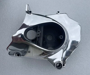 Kawasaki z1 900 engine motor case Polished Sprocket Side Cover 1972-75 Z1 KZ - Picture 1 of 6