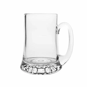 Barski europäisches handgefertigtes Glas - großer klarer Becher mit Griff - 24 Unzen - Bild 1 von 2