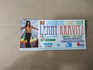LENNY KRAVITZ SÁBADO 19 JULIO MADRID - ENTRADA TICKET - Picture 1 of 1