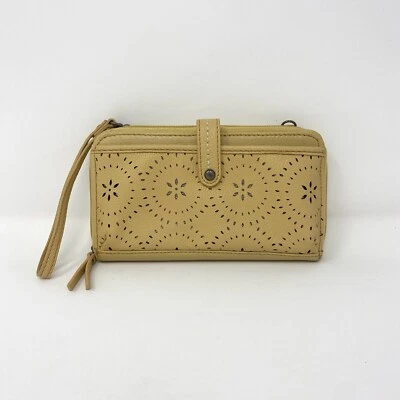 Sak Iris через плечо молнии кошелек с ремешком масло кожаный телефон бумажник сумочки без ремня - Изображение 1 из 3