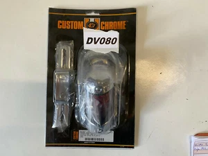 Chrom Rückleuchte 12V Custom Motorrad Cycle RetroTaillight Neu # B661 - Bild 1 von 3