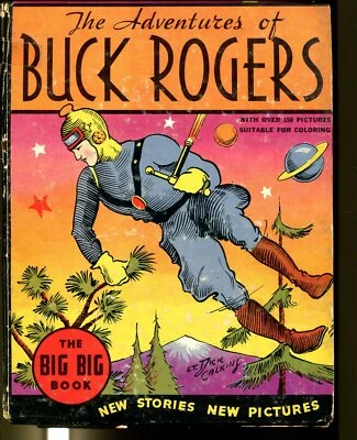Adventures of Buck Rogers #4057 1937-Big Little Books-Nowlan-Calkins-VG+ - Image 1 of 3
