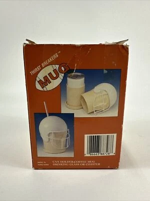 Vintage University of Texas Longhorns Thirst Breakers Helmet Head Beer Can Mug - Image 1 of 4