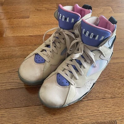 Basquete Air Jordan 7 Retro SE Sapphire Shimmer masculino tamanho 9 DJ2636-204 MJ  - Imagem 1 de 4